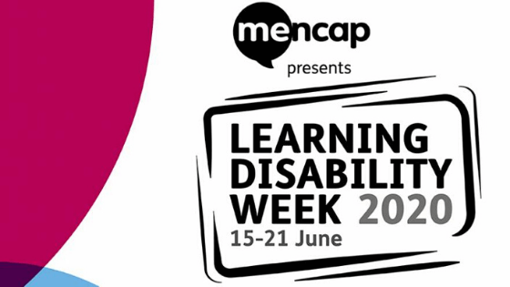 Learning Disability Week 2020 Poster presented by mencap