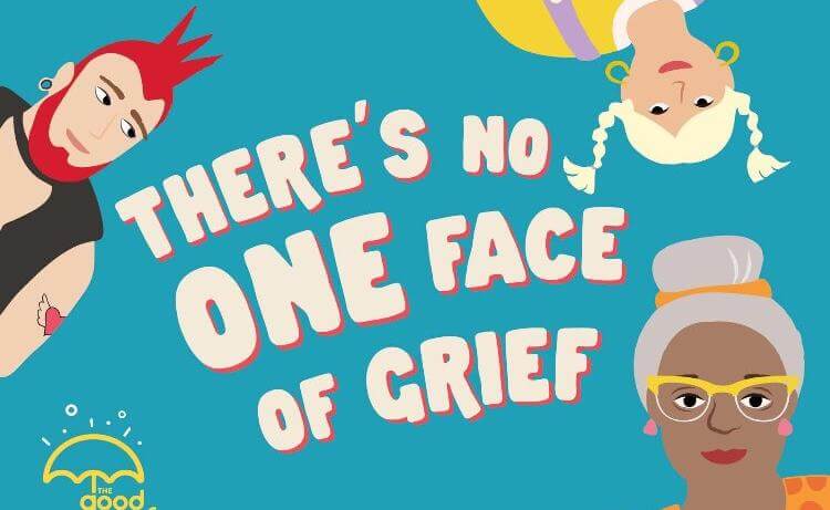 There's No One Face of Grief Poster