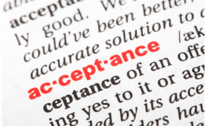 Acceptance Definition