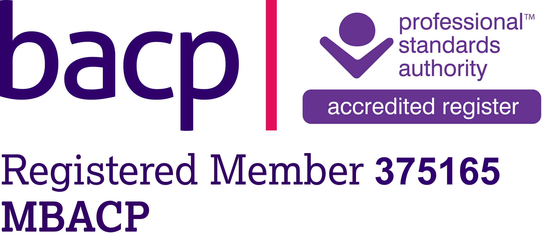 Christina Gregory BACP registered counselling psychologist logo specialising in infertility