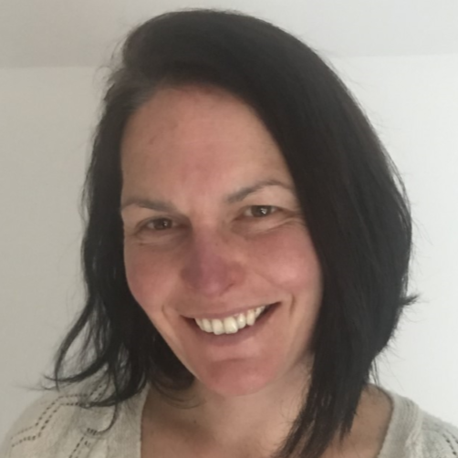 Portrait of a compassionate and experienced integrative play and creative arts psychotherapist in Haslemere