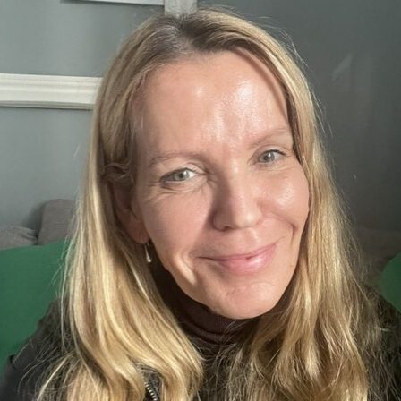Ann-Mari Campbell, integrative counsellor and psychotherapist with mid-length blonde hair, supporting young people and adults