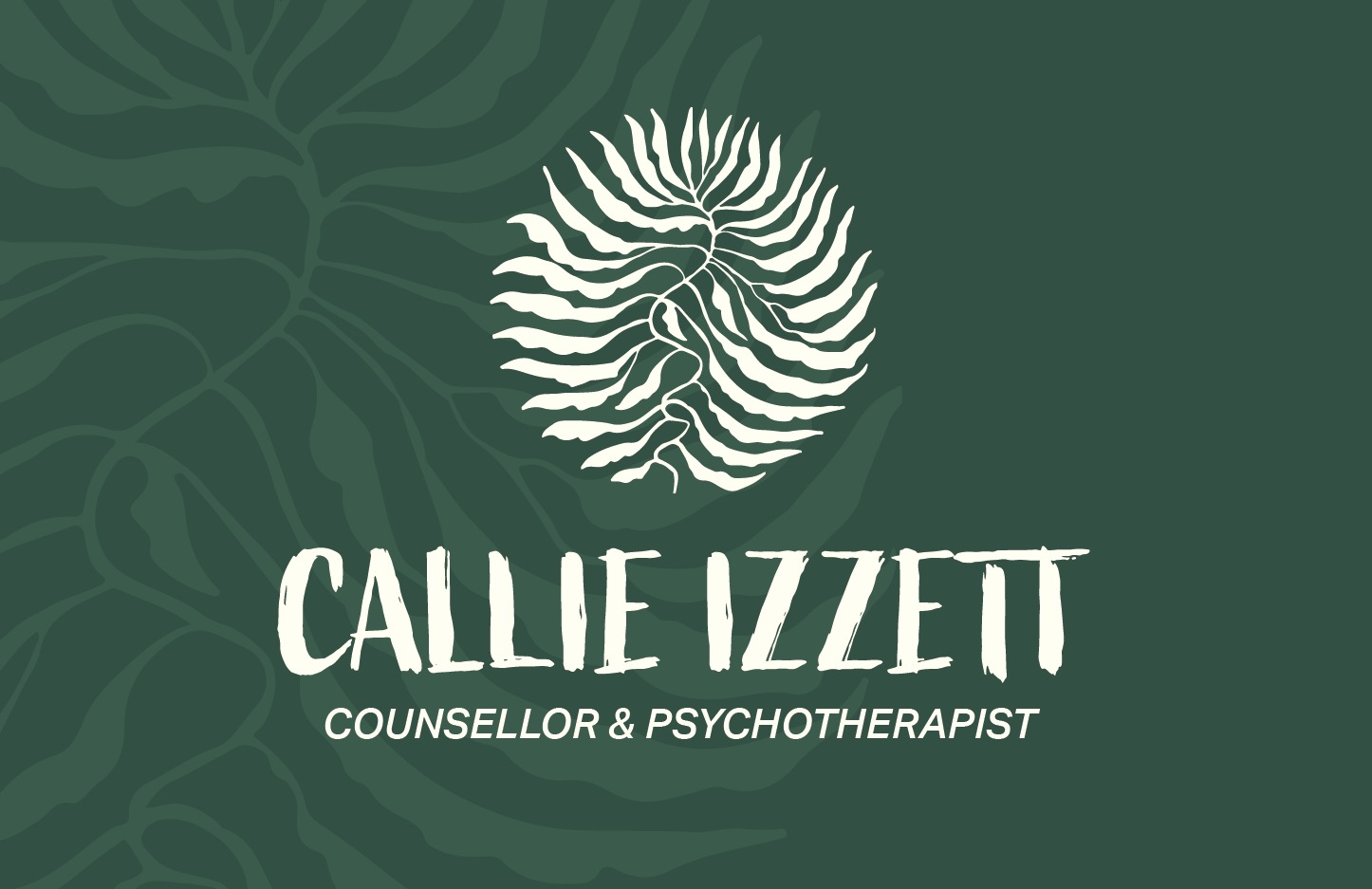 Callie Izzett counselling and psychotherapy private practice logo